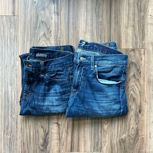 X2 7 For all Mankind Jeans!